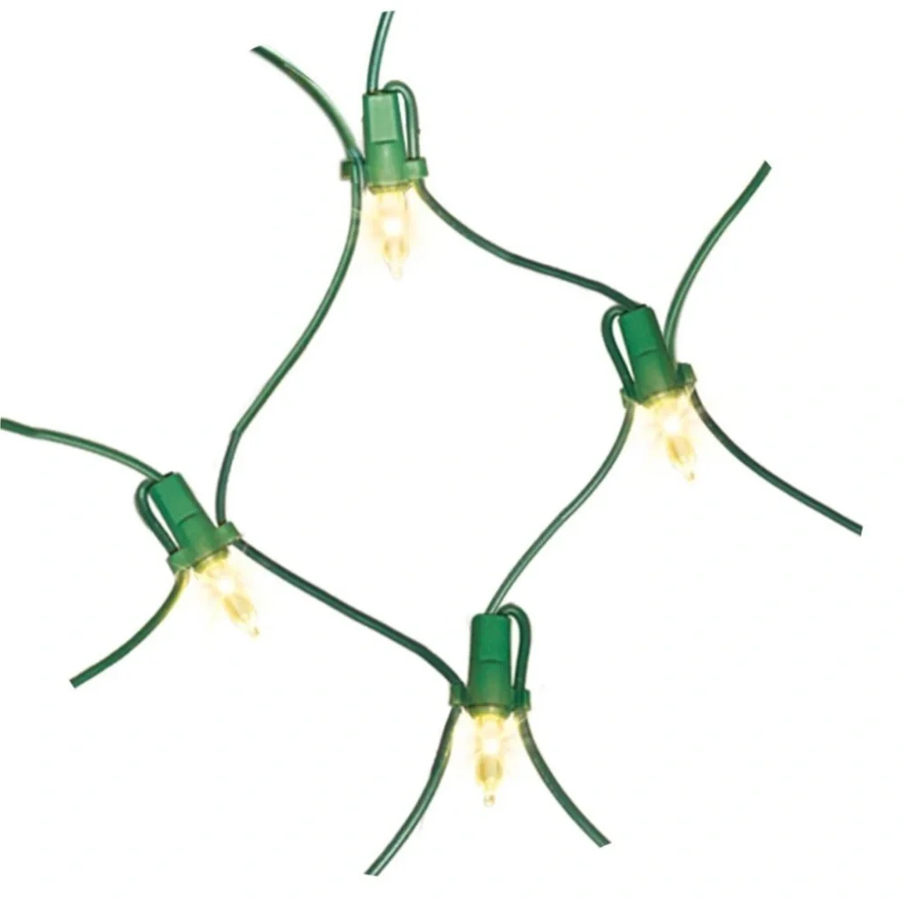 Nwt 150-Count Clear Incandescent Net Christmas Lights indoor outdoor 1 box